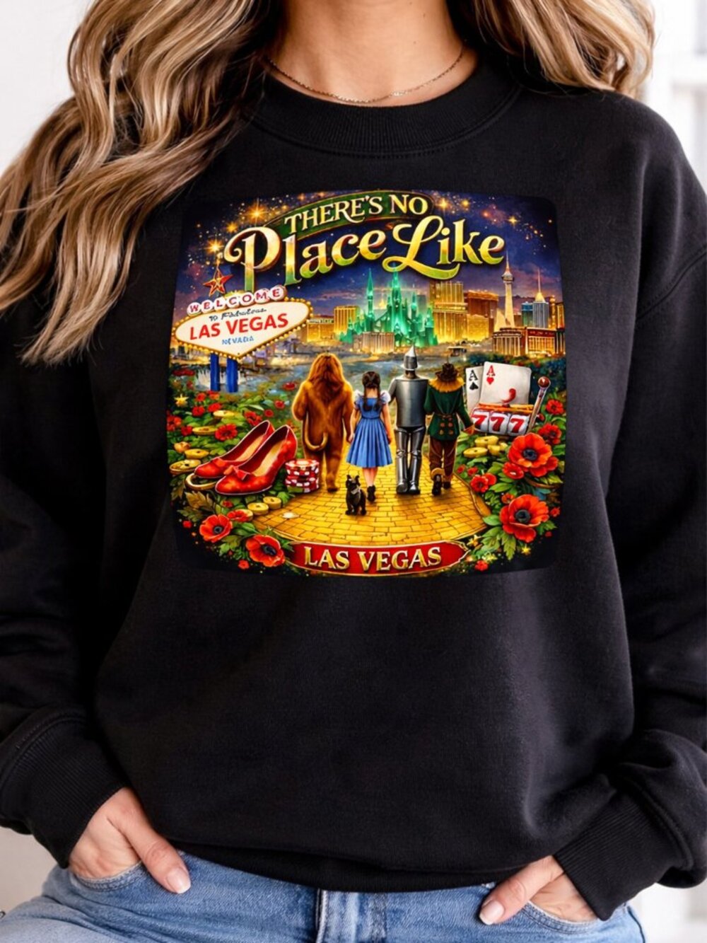 Wizard Of Oz Las Vegas Shirt Girls Trip To The Las Vegas Sphere Sweatshirt 1257